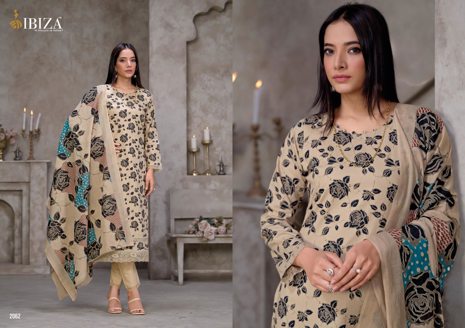 Gulabo By Ibiza Camric Cotton Digital Printed Salwar Kameez Online Wholesale
